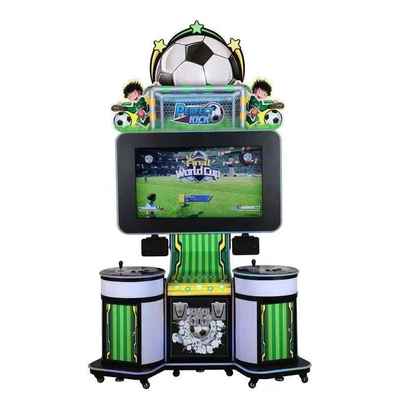 Coin Operated 2 Players Hand Football Game Redemption Lottery Interactive Games Indoor Arcade Machine