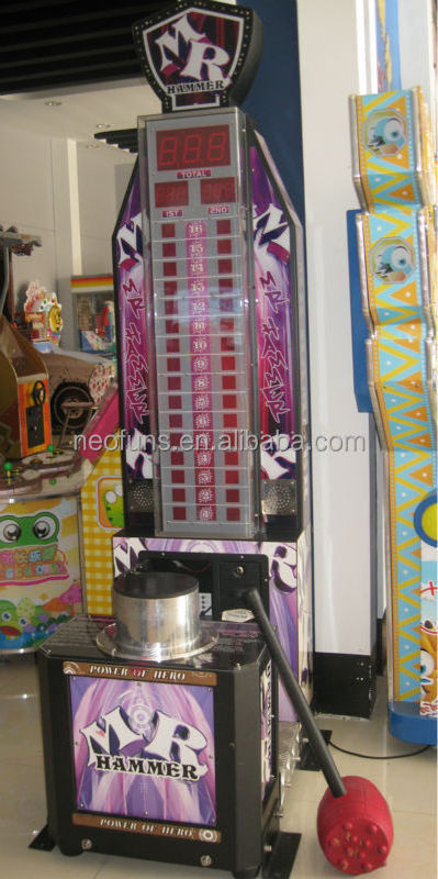 NF-R13 smart hammer machine , hit hammer game machine , india arcade amusement game machine