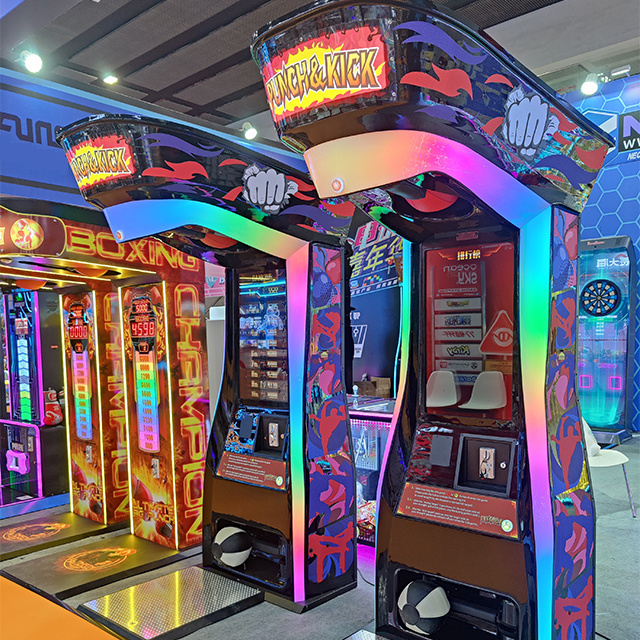 Coin Operated Indoor Adults Sport Games Arcade Punch And Kick Electronic Boxing Game Machine Price