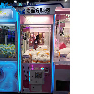 Malaysia Arcade Crane Claw Machine Malaysia Stuffed Claw Machine Pink Neo Catcher Plush Claw Machine for Sale