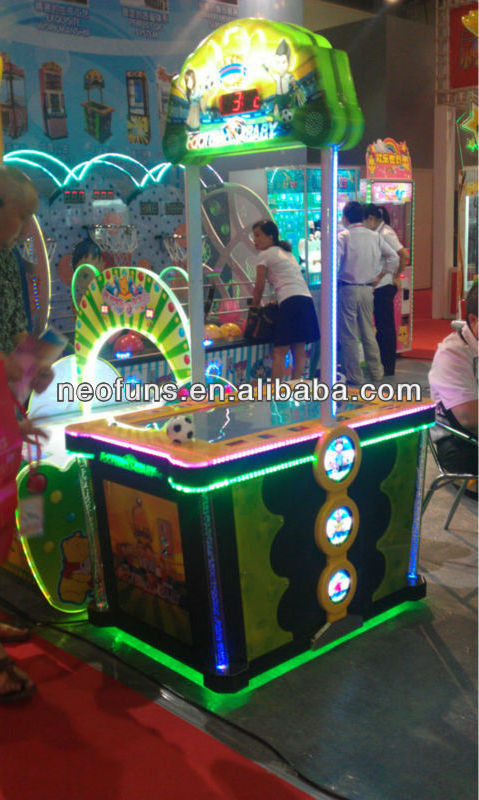 Football game machine/ball machine  with original design soccer arcade video table 37