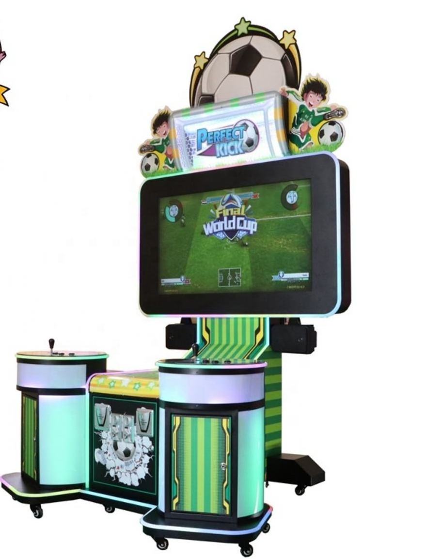 Coin Operated 2 Players Hand Football Game Redemption Lottery Interactive Games Indoor Arcade Machine