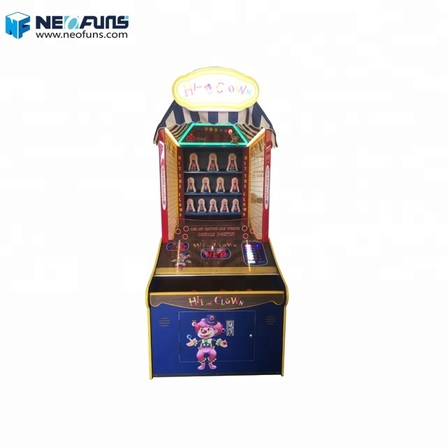 Hot Selling Coin Operated Game Machine Redemption Game Machine Hit The Clown Throwing Ball