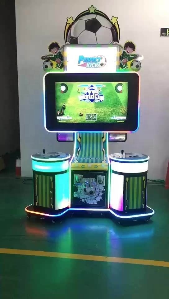 Coin Operated 2 Players Hand Football Game Redemption Lottery Interactive Games Indoor Arcade Machine