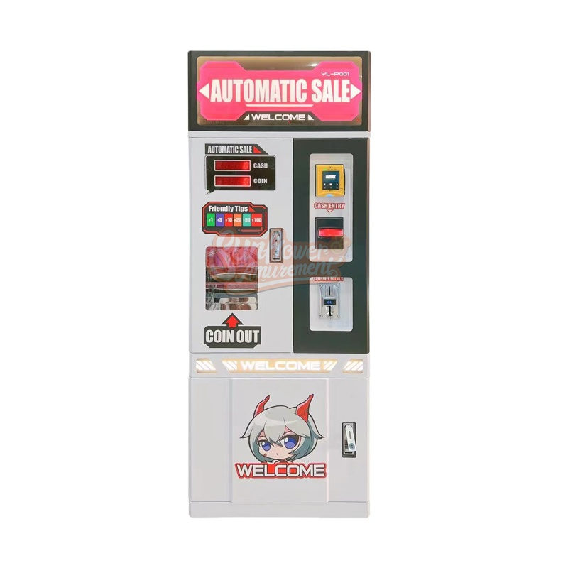 Coin exchanger machine factory direct wholesale automatic bill exchange arcade game token coin change machine