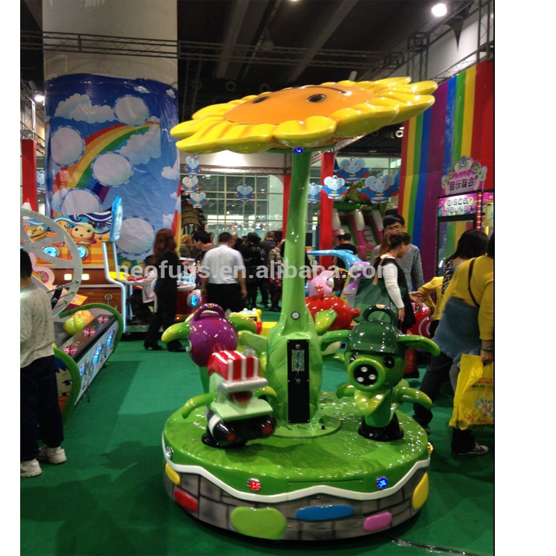 Promotion!! (NF-K69 ) 3P Plants VS Zombie carousel Kids Rides, Mini Carousel For Sale