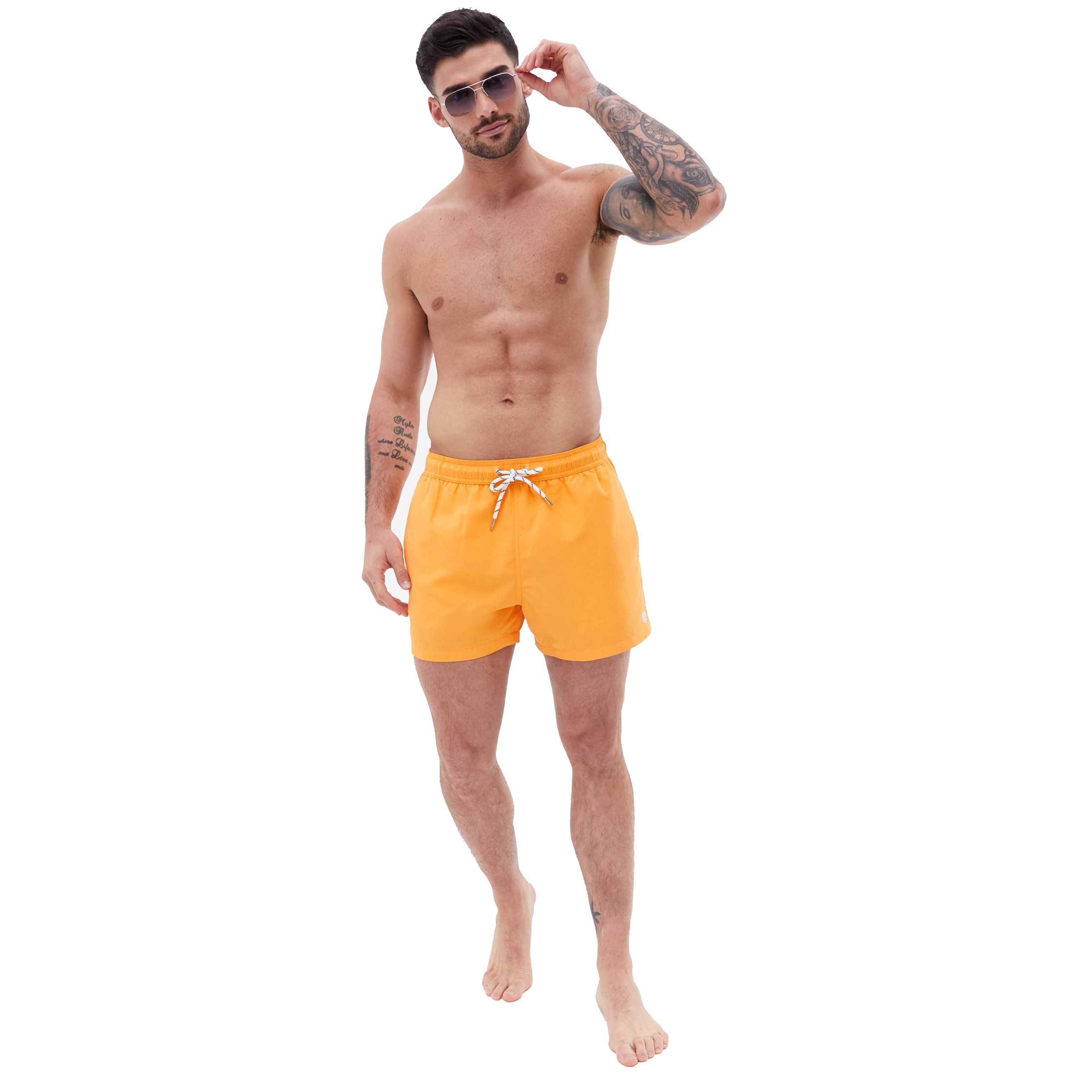 Custom Logo Quick Dry Waterproof Thigh Length Regular Fit Swimming Fitness Breathable 100% Polyester High Quality Beach Shorts