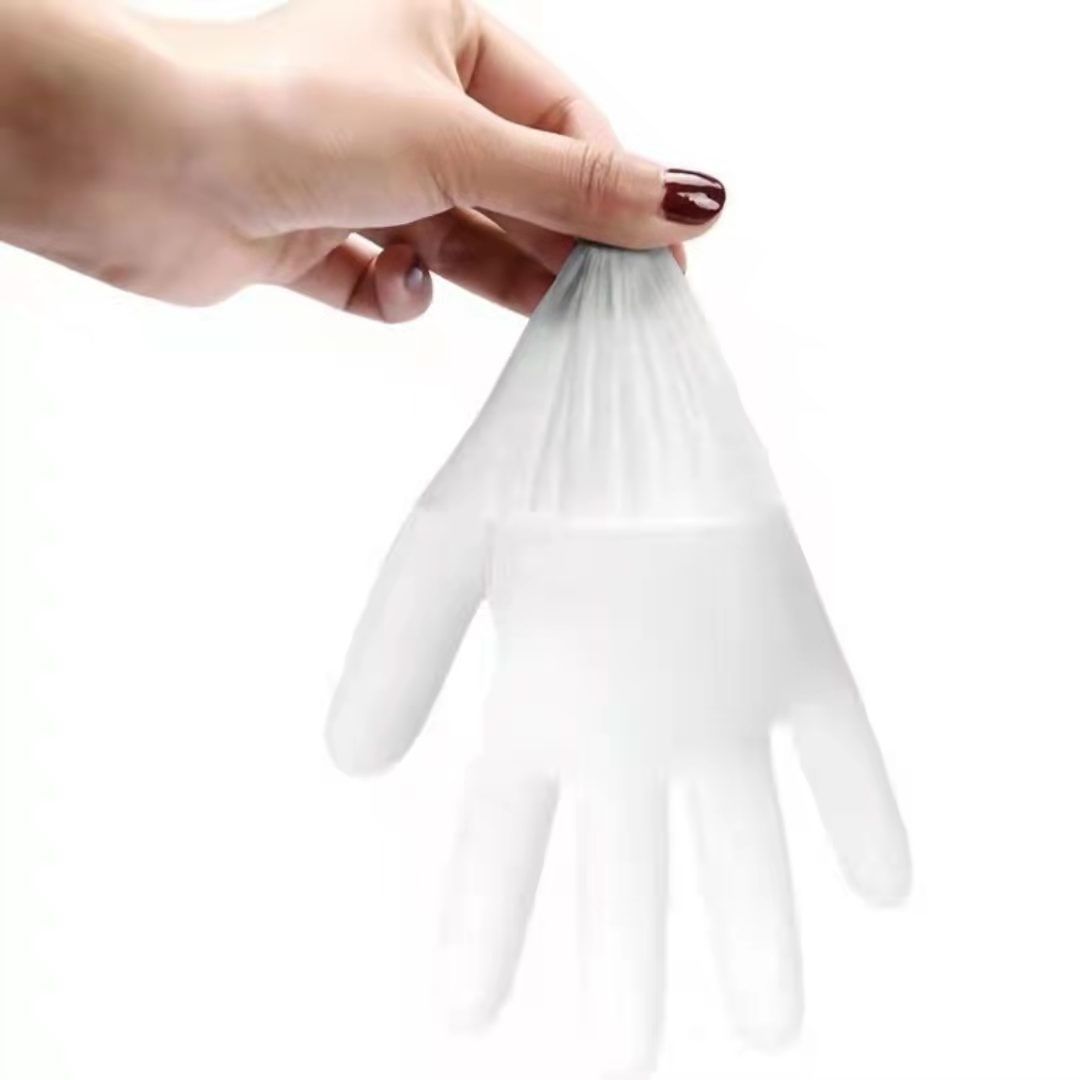 Disposable PE  Plastic Pairpacking Polyethylene Clear TPE/PE Disposable Glove