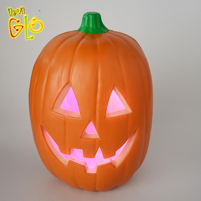 Best Popular Halloween Decoration Plastic Pumpkin With LED light