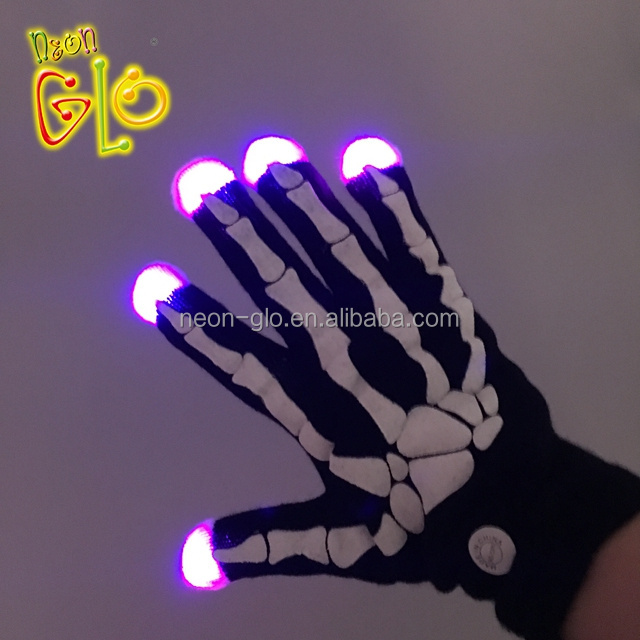 Halloween Favor Party Magic LED Glove with Flashing Light