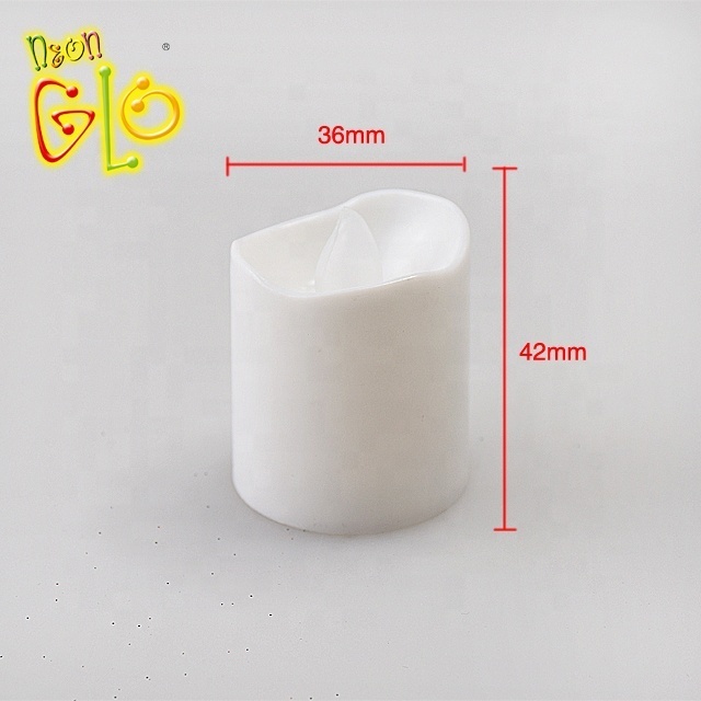 Party and home PP material decoration flameless LED candle votive