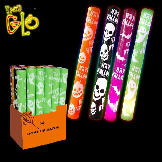 Halloween Light Up LED Cheering Foam Stick for Party Favor