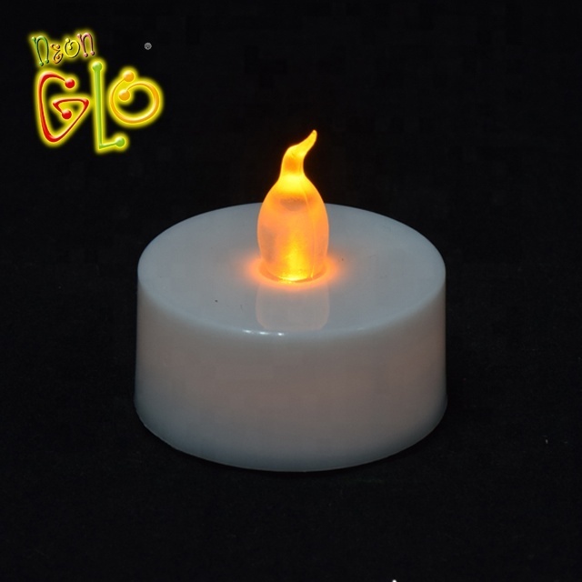 Home decoration cheap white LED candle festival party and promotion gift tealight