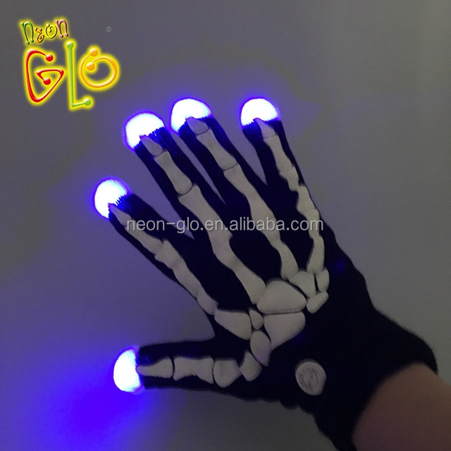 Halloween Favor Party Magic LED Glove with Flashing Light