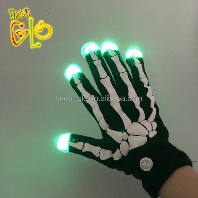 Halloween Favor Party Magic LED Glove with Flashing Light