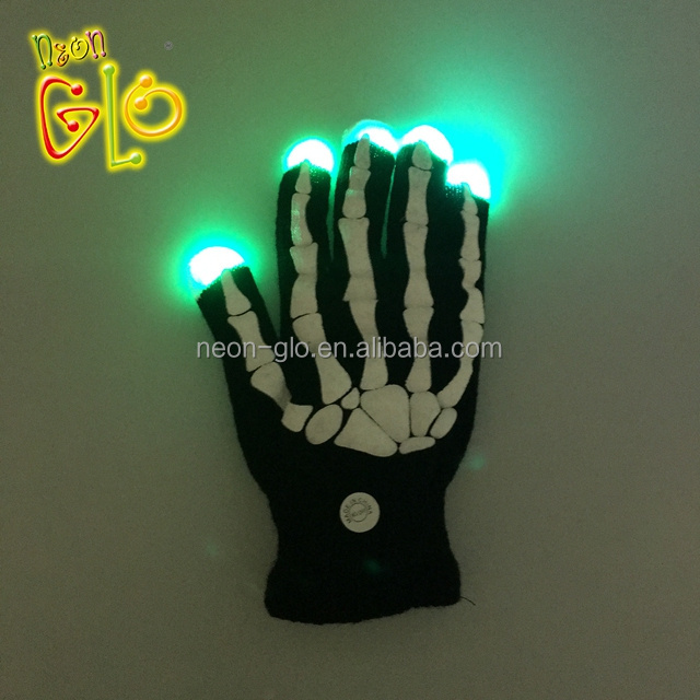 Halloween Favor Party Magic LED Glove with Flashing Light