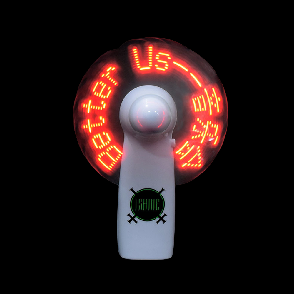 Usb Programmable Input Led Message Fan Software Custom Message Led Fan Gadget Usb Led Message Cooling Fan