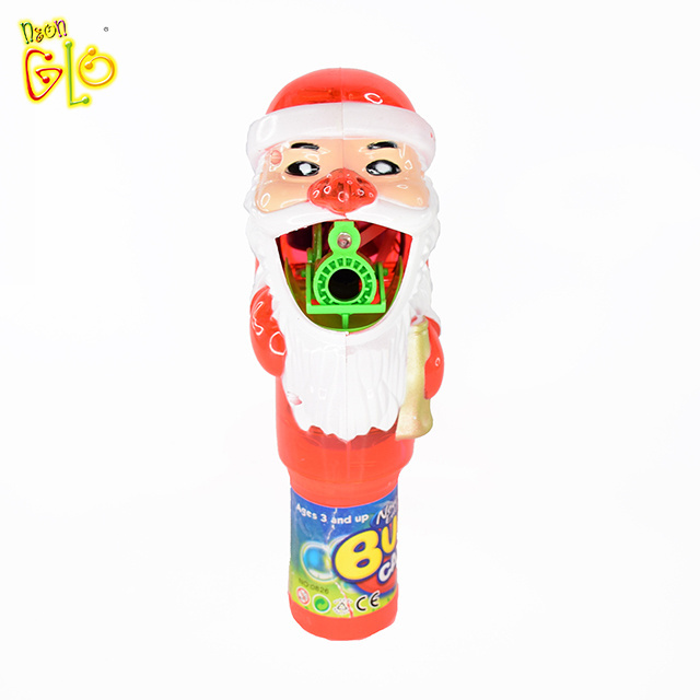 Wholesale Electric Gun Led Flashing Lights Christmas Soap Bubble Gun For Kids