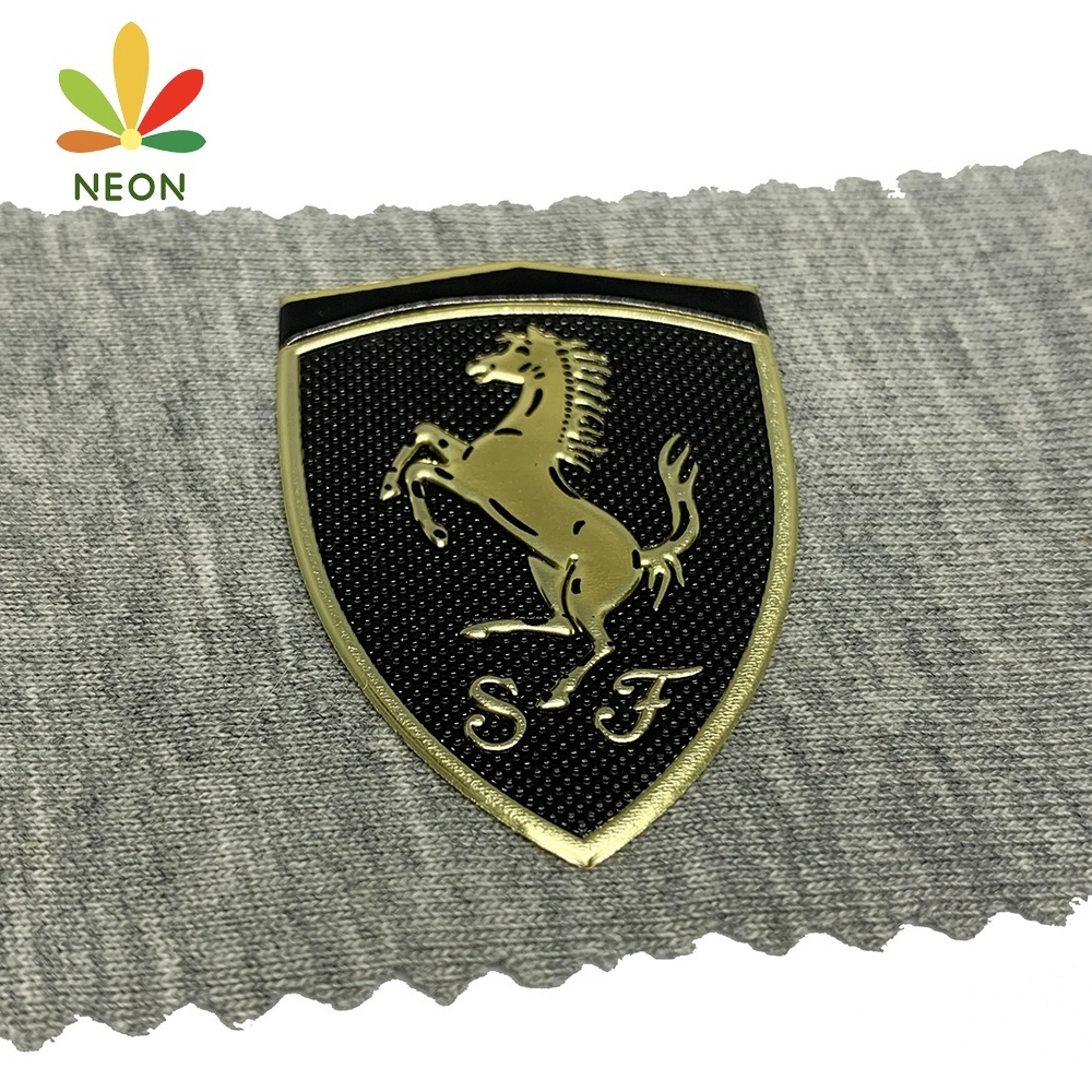 TPU Patches Wholesale Design Custom Embossed Name Logo T-shirt Heat Transfer Labels for Garment