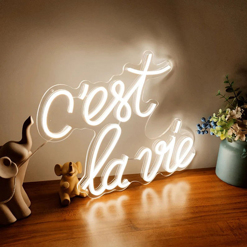 Led Illuminated Sign Flexible Silicone Personalised Neon Sign Cnc Machine For Wall Bedroom