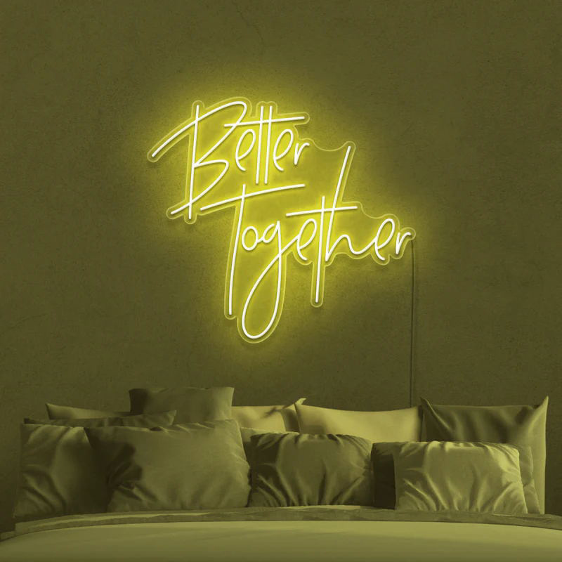 Led Illuminated Sign Flexible Silicone Personalised Neon Sign Cnc Machine For Wall Bedroom