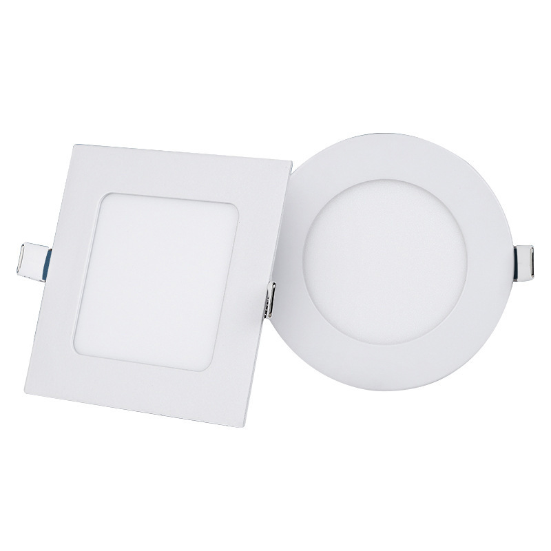 Recessed Mounted Panel Lamp Shop Office 9W 12W 18W 24W Commercial Ceiling Led Panel Light