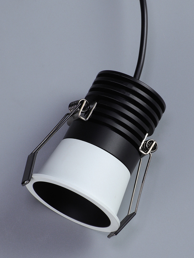 Small Spot Light 3W Mini LED Spotlight High CRI Ra95 35mm Cutout Recessed Downlight Ceiling Lamp