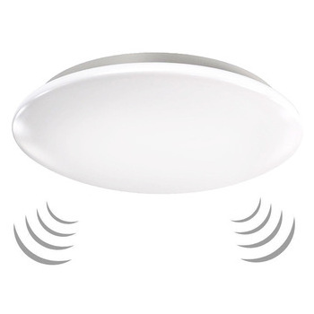 Round Oval 20W 30W IP65 Motion Sensor Wall Mounted Ceiling Bulkhead Luminaire Lamp