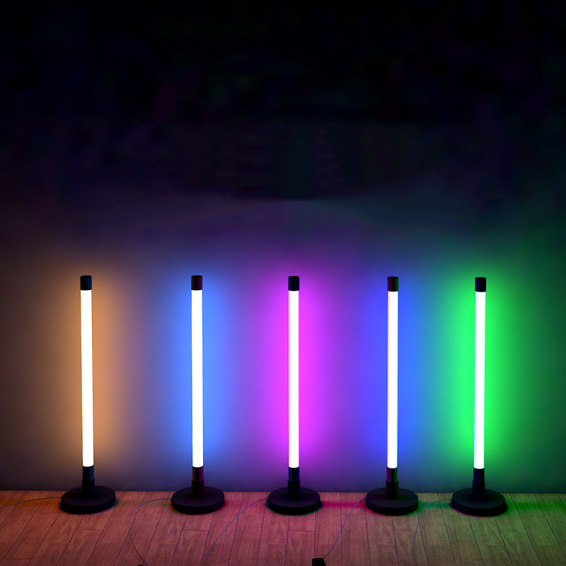 With Remote Control E14/E27 RGB 1.2M 0.9M 0.6M T8 LED Neon Tube Light with AU/EU/US Plug