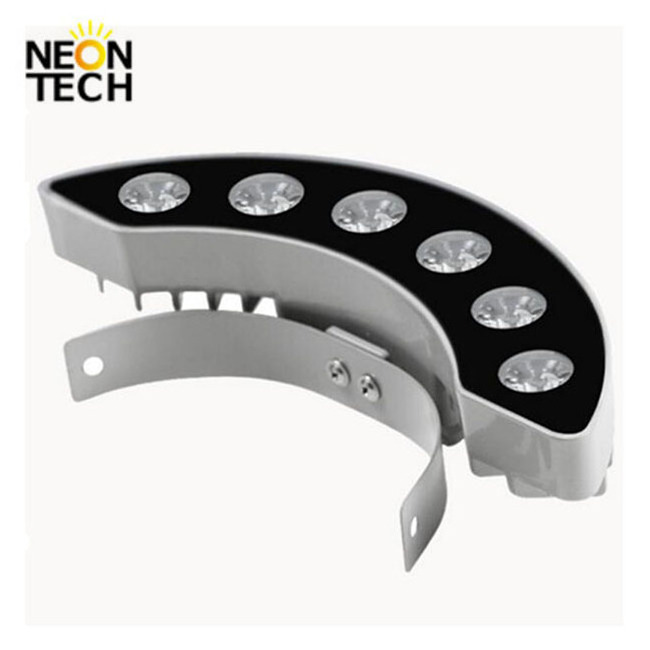 5W Led Outdoor Curve Corrugated Crescent Lamp Tile Roof Landscape Light