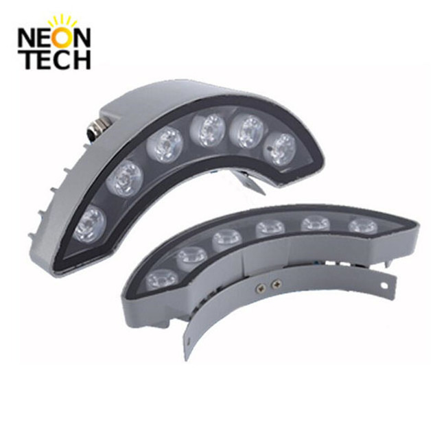 5W Led Outdoor Curve Corrugated Crescent Lamp Tile Roof Landscape Light