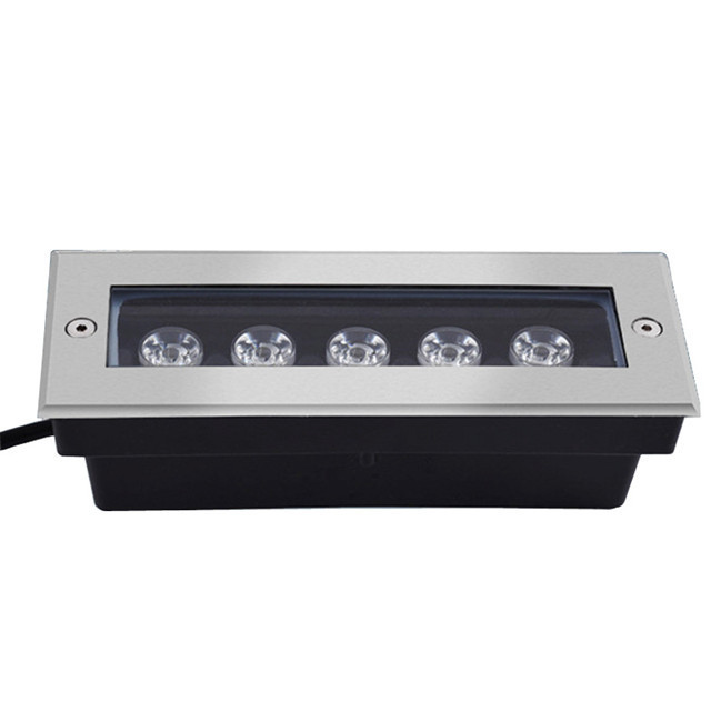 3W 6W 9W 12W Rgb Ip67 Outdoor Recessed Inground Led Linear Underground Light