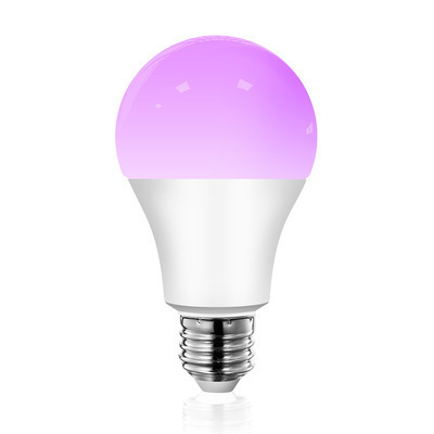 Smartphone Controlled Dimmable Multicolored Color Changing Smart LED Light Bulb