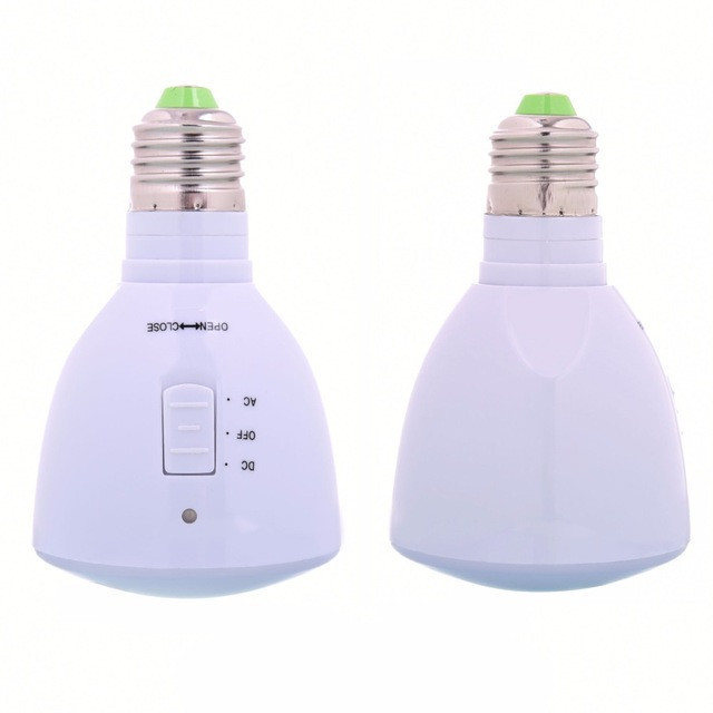 Emergency Bulb 7W Remote Control E27 Battery Operated Led Light Bulb