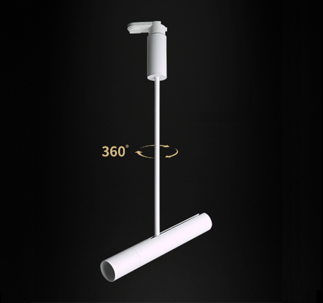 Simple Design Adjustable Beam 7W 10W COB Ceiling Spot Lamp Long Arm LED Track Shoot Light