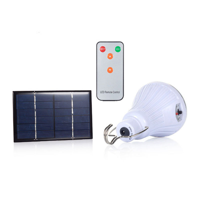 Rechargeable Led Solar Bulb, Solar E27 B22 Led Lighting Lamp, Light Bulb Emergency