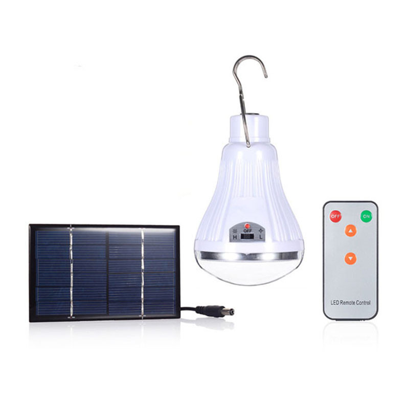 Rechargeable Led Solar Bulb, Solar E27 B22 Led Lighting Lamp, Light Bulb Emergency