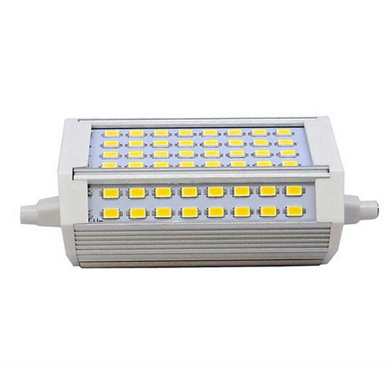 Dimmable R7S 30W 118mm led Bulb Floodlight bulb R7S light J118 R7S lamp NO fan NO noise replace halogen lamp AC85-265V AMY