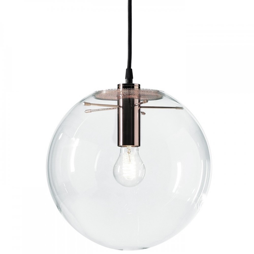 Modern ClassiCon Selene black and Copper glass Home Decorative Suspension Lamps luminaire Globe Pendant Light