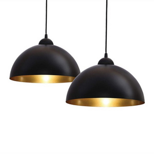 Industrial Bar Dining Room Home Kitchen Pendant Lights Modern E27 Black Metal Chandeliers Pendant Lights