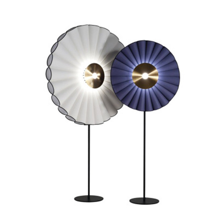 Modern Fabric Standing Light Umbrella Shape LED Floor Lamp