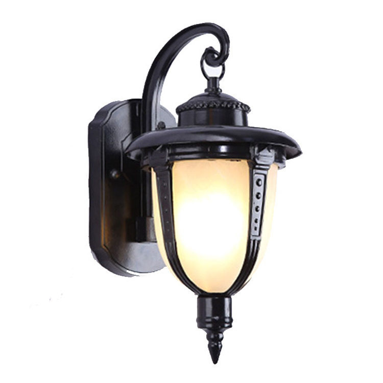 Modern Lantern Lighting Wall Mounted Waterproof Outdoor Wall Lamps