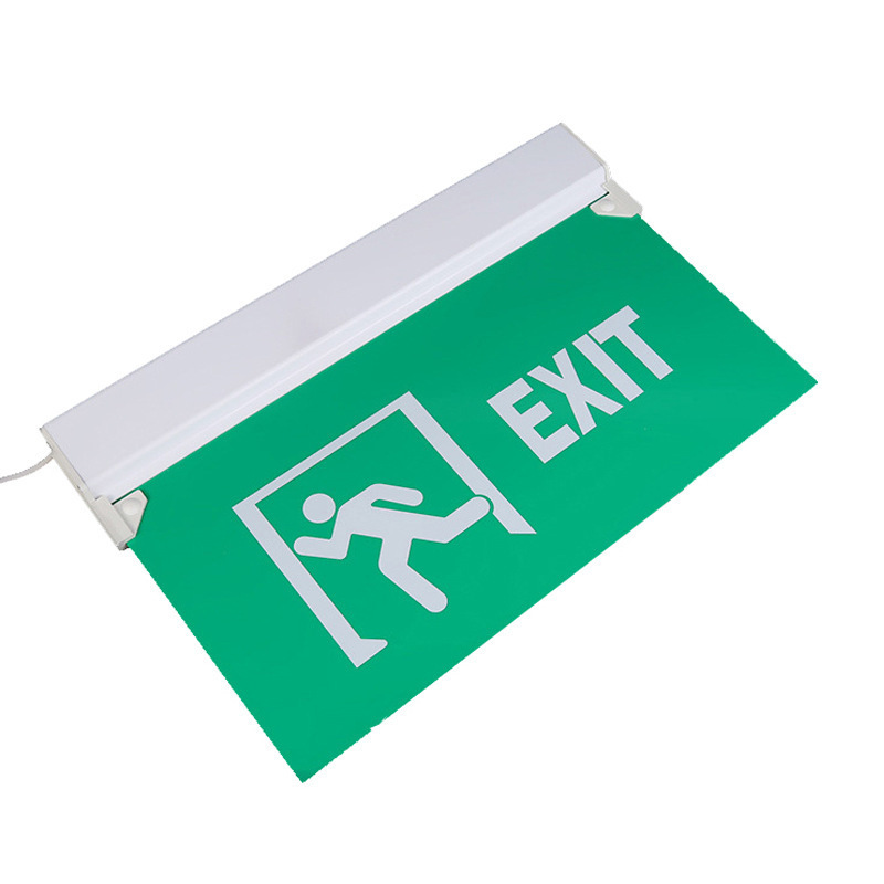 Customized Rechargeable 3W LED Exit Light Sign for Emergency