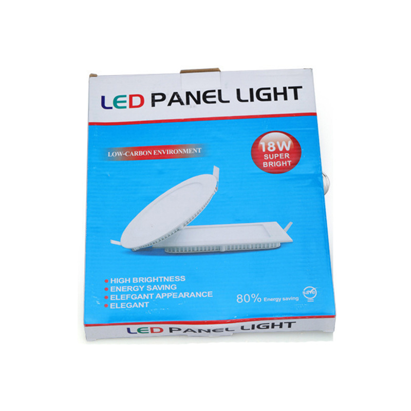 Recessed Mounted Panel Lamp Shop Office 9W 12W 18W 24W Commercial Ceiling Led Panel Light