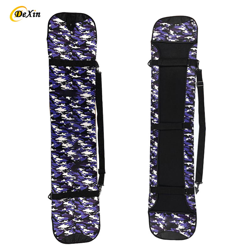 Wholesale High Quality Adult Freestyle Square Shape Cheap Sublimation Printing Camo Snowboard Blank Snowboard Cover Sleeve