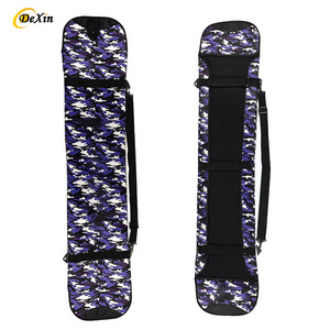 Wholesale High Quality Adult Freestyle Square Shape Cheap Sublimation Printing Camo Snowboard Blank Snowboard Cover Sleeve