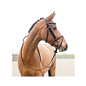 Horse racing leather bridle and Horse bridle with metal hardware