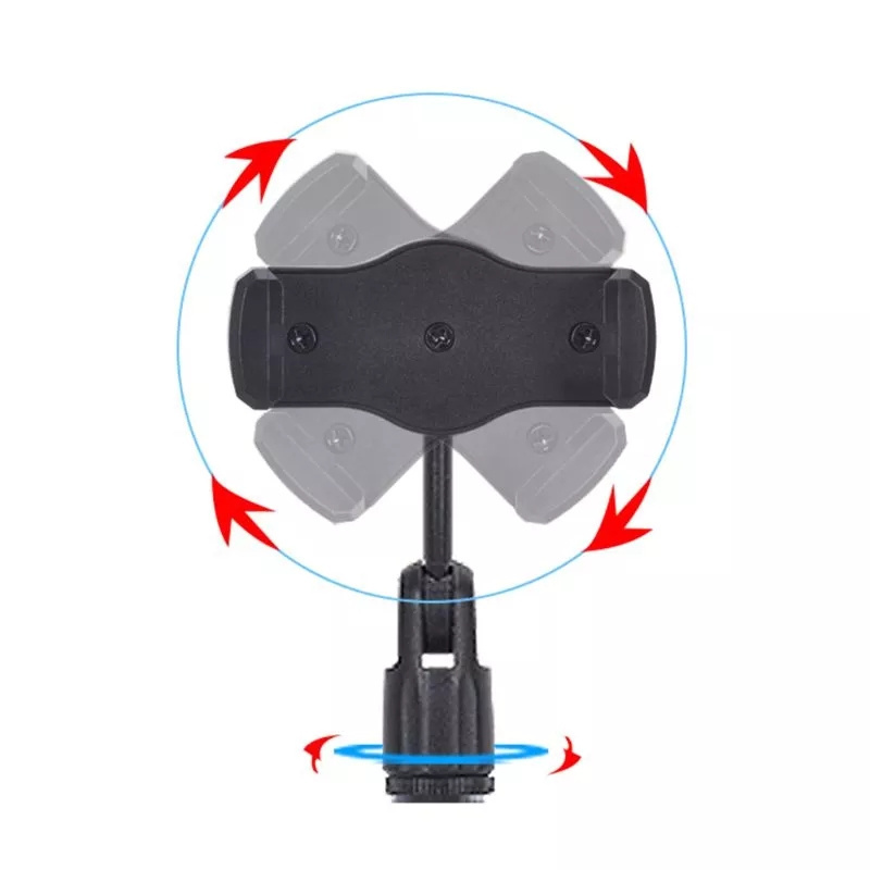 High Quality 360 Degree Rotating Portable Desktop Stand Lazy Neck Adjustable Mobile Phone Holder For Live Broadcast