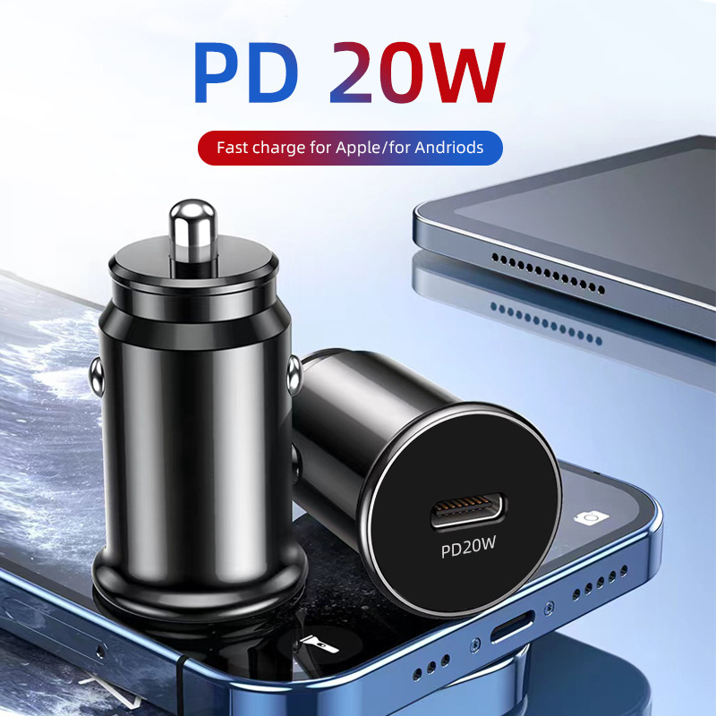 20W PD3.0 mini type c mobile phone charger portable car pd charger usb fast charger