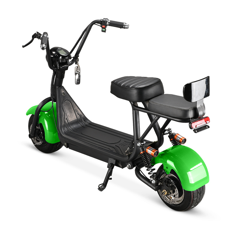 HJ-MINI-1   800W mobility electric scooter all terrain iron 6inch  tires 40 degree city coco motor harley